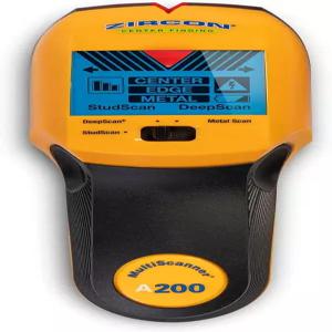 지르콘 멀티스캐너 A200 - 라이브 AC 와이어 감지 스팟라이트 포인터 ACT 자동 보정 기술을 갖춘 전자식 벽