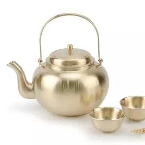 방짜 유기 주전자 물주전자 막걸리 1P 유기주전자 반죽주전자 보리차주전자 레트로주전자 옛날주전자