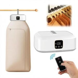 미니 휴대용 접이식 전기 건조기, 지능형 타이머로 빠른 가정용, 컴팩트 여행용 포함