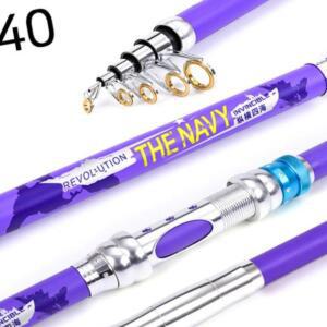 [2개구성] MY navy 240 원투 바다 용품 릴 카본 대 낚시 EW7C243E