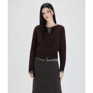 MIXX [에센셜] 라운드넥 가디건_MIWCKG110T