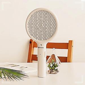 [2개구성] 모기파리 캠핑용 해충킬러 2 미니모기채 학교 교실 학원 관공서 강력 라켓형 중안전 NWA8FAF9