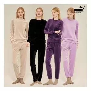 [푸마][푸마](초특가) 푸마 벨로아 셋업 여성 패키지(블랙 공통