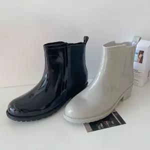 애나멜 여성 첼시부츠 심플 숏레인부츠 미들 발목장화