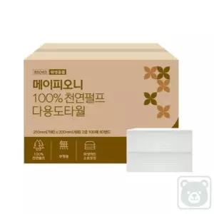 꼭필스 핸드타올 5000P 업소소모품종이 핸드타올디스펜서전용 사무실핸드타올