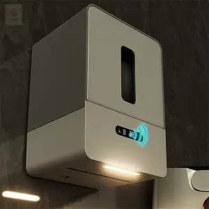 이프로컬렉션 자동센서 휴지 디스펜서 그레이 롤휴지디스펜서 자동휴지케이스