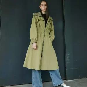 백화점 에고이스트 니트카라 탈부착 페미닌 롱점퍼 ER4TC900