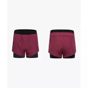 매장정품 SPYDER 스파이더 여성 러닝 프로웹 경량 2 in 1 레깅스 반바지 SPHMCNTR281WWNE 1203125