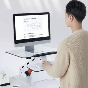 스탠드 리프트업 데스크 키보드 책상 테이블 받침대