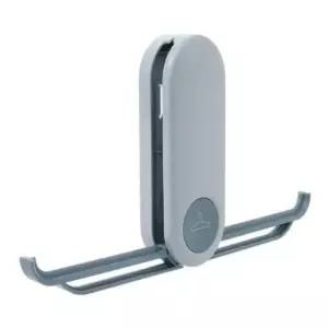 [생활] 이동식 여행용 옷걸이 수납 거치대 블루 의류 정리 용품