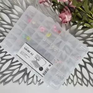 플라스틱 일본 야마다 칸막이 42구 보관함