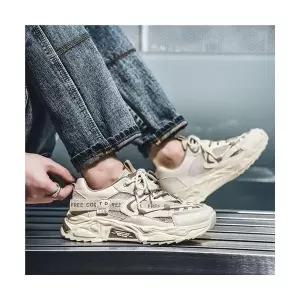 엘럽 남자 하이탑 슈즈 사계절 두꺼운 밑창 캐주얼 운동화 박템5