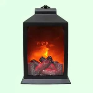 [데코] 불멍 소품 무선 인테리어 수면등 침실 벽난로형 LED 조명 무드등