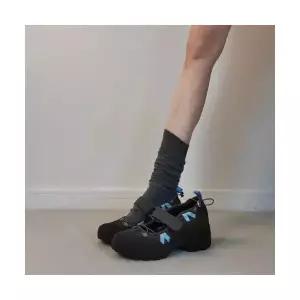 엘럽 여성용 워커힐 발레리노 봄 등반 슈즈 통굽 메리제인 박템1