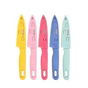 [골드스마일]집과도 휴대용과도 과일 과일전용 색상랜덤 주방휴대용