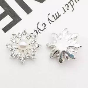 [골드스마일]플라워 장식 미니 진주 꽃 부자재 메이드 DIY 꾸미기