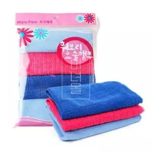 극세사다용도행주 극세사행주 요술카페행주 4개입 다용도