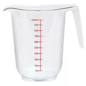 1000ml눈금컵 플라스틱계량컵 플라스틱핸들비커 핸들비커 1000ml