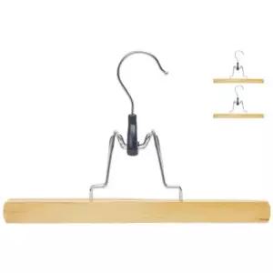 GF 원목 일자형 바지걸이2P