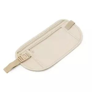 해외여행 도난방지 허리복대 허리전대 베이지