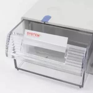 [생활] 멀티 정리함 중형 수납 박스 2칸 다목적 정리 공간 절약 수납함