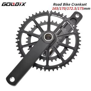 GOLDIX 초경량 로드 바이크 크랭크 세트, 시마노 SRAM 105 7020 변속기, 50-34T, 52-36T, 53-39T, 22/20 속