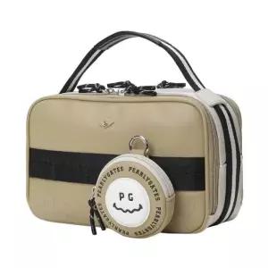 파리게이츠골프가방 PQS 531E1BG052_BG 공용 로고 라인 미니 토트백  스마일 파