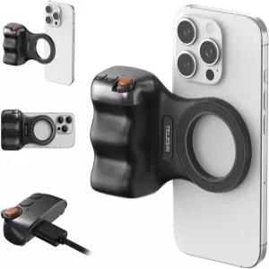 탈부착 가능한 무선 셔터 버튼이 있는 Magsafe 및 Android용 TELESIN 펀 샷 마그네틱 휴대폰 카메라 DSLR