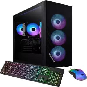 iBUYPOWER 스케일 게이밍 PC 데스크탑 AMD Ryzen 5 8400F CPU NVIDIA GeForce RTX 5050 8GB GPU 16GB DDR5