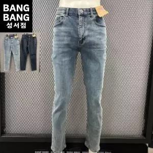 뱅뱅 HC04 가을남성 레귤러핏 밑위긴 스판청바지 그라셀 인밴드 허벅지여유 배기핏 편한 데님 팬츠 NQL664