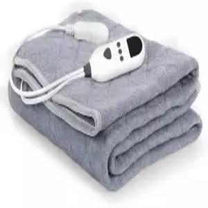 온열 매트리스 패드 미니 트윈 사이즈 31.5인치 x 63인치 디지털 컨트롤러 포함 전기 9가지 열 설정