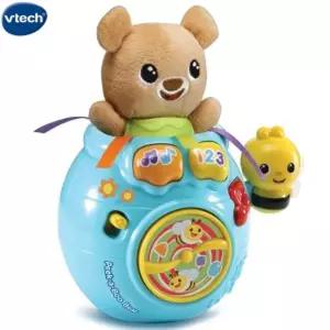 V528303 스마트 피카부 베어영어노래장난감 베어 까꿍놀이 감각발달학습완구 멜로디 오감