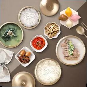 방짜유기그릇 유기그릇 방짜 놋그릇 반상기세트 예단 궁중놋쇠