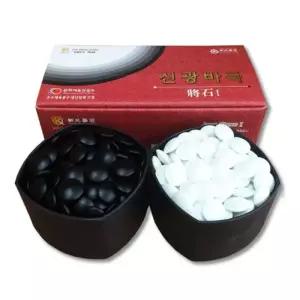 바둑알 장석1호 360알 22x9게임 오목 바둑돌 용품 기사 알통