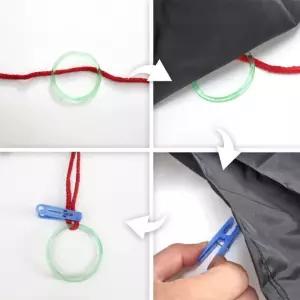 [전세계독점] JL매직 타벨링(Tarbelling)로프에 링이 걸려서 나오는 마술 1세트