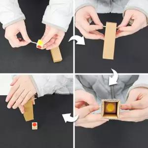 JL매직 주사위 통과 큐브 마술 도구 간단한 탈출 주사위통과큐브