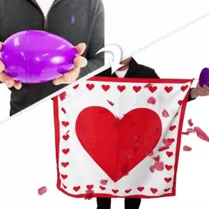 JL매직 에그투실크 손에 쥔 계란이 눈 깜짝할 사이 실크로 변하는 클래식 마술 행사 피날레 마무리 공연용