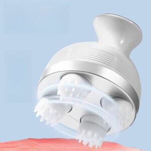 두피 마사지기 쿨링 기계 구피 한정수량 스케일링 제품 두피마사지기철사 영어 화이트USB