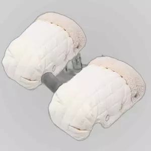 겨울 방한 부드러운 털 안감 유모차 장갑 핸드머프