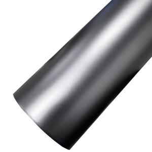 프리미엄 무광 메탈릭 차콜 건메탈 비닐 랩 롤 (에어 릴리스 자가 접착 데칼 스티커 자동차 랩핑 필름)