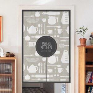 주방 카페 바란스커튼 업소 공간분리커튼 요리 매장 행거 다용도 레스토랑