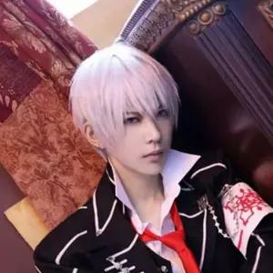 애니 코스프레 캐릭터 남성 가발-블랙OC dUE8+8eNY