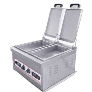 교자 메이커 튀김 튀김기 만두 식 구이기 전기 이중 쿠커