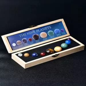 우주 과학 장식 원석 크리스마스 태양계 인테리어