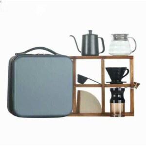 여행용 핸드드립세트 커피 장비 야외 캠핑 포트 모카