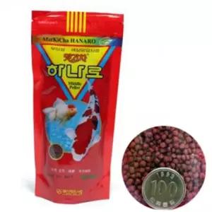 열대어사료 금붕어 비단잉어 영양소 전용사료 먹이섭취 밥 240g