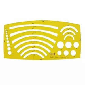 템플레이트 아크정규 NO105사무제도용품 보조 디자인 제도자 플릿 코링플릿 미술입시 각도자 용자 화방