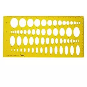 템플레이트 타원 NO201 종합사무제도용품 보조 디자인 제도자 플릿 코링플릿 미술입시 각도자 용자 화방