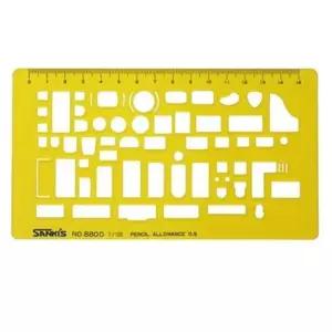 템플레이트 가구 설비 NO.8800 위생사무제도용품 보조 디자인 제도자 플릿 코링플릿 미술입시 각도자 용자