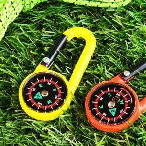 등산 나침반 미니 카라비너 걸이형 고리 WFFAD28